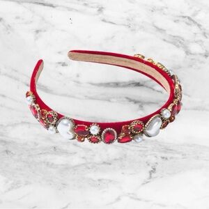Brand new - pearl and rhinestone headband